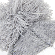 GreenRabbit Golf, J. Lindeberg, Stripe Golf Beanie Stone Grey Melange, Cap - GreenRabbit Golf GOLFFASHION & LIFESTYLE
