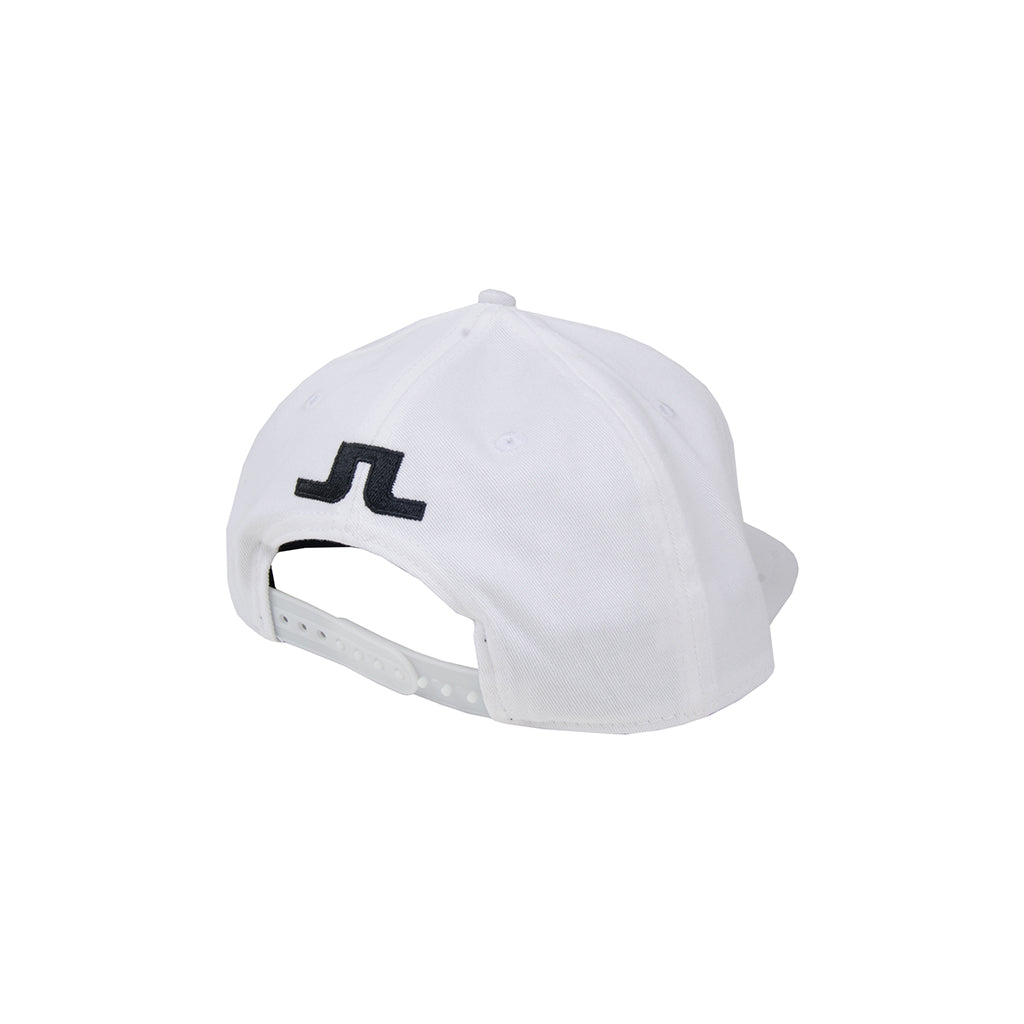 GreenRabbit Golf, J. Lindeberg, Colton Cap Flexi Twill White, Cap - GreenRabbit Golf GOLFFASHION & LIFESTYLE