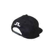 GreenRabbit Golf, J. Lindeberg, Colton Cap Flexi Twill Black, Cap - GreenRabbit Golf GOLFFASHION & LIFESTYLE