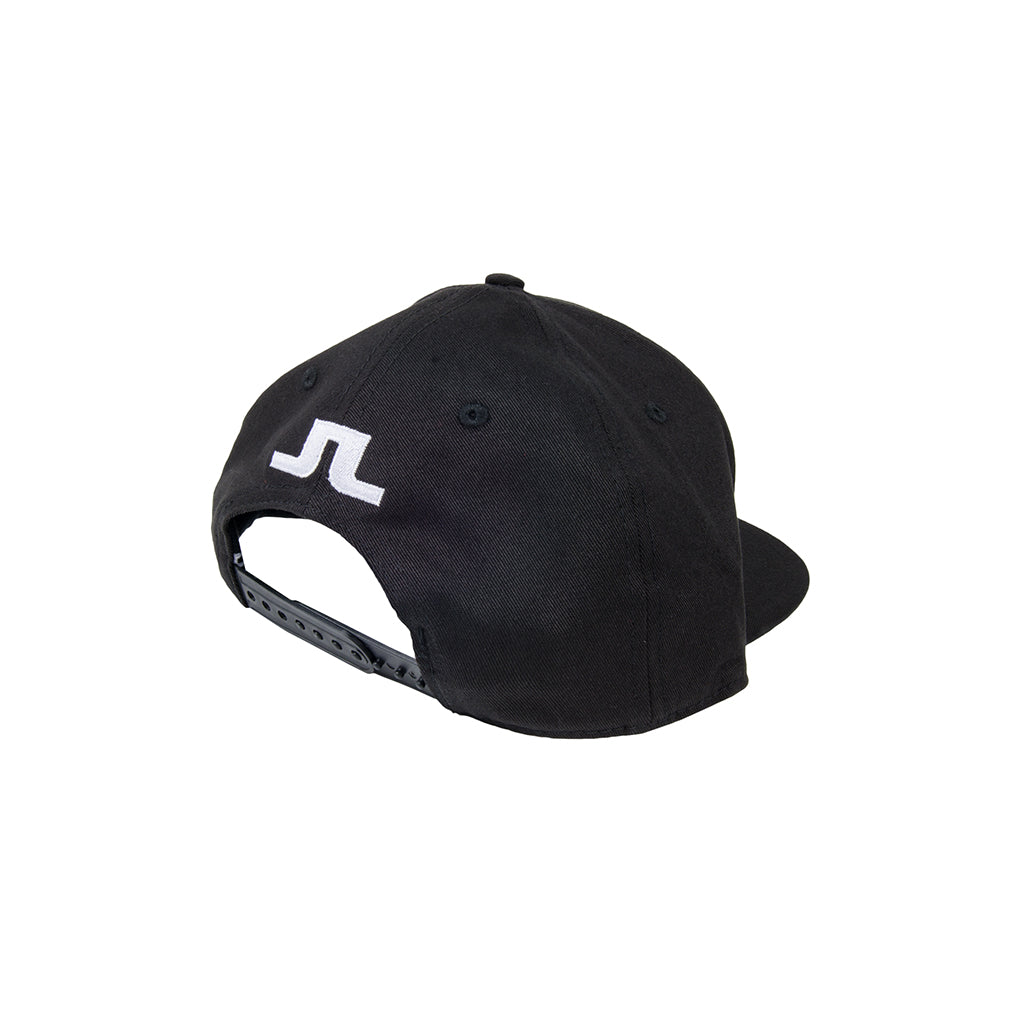 GreenRabbit Golf, J. Lindeberg, Colton Cap Flexi Twill Black, Cap - GreenRabbit Golf GOLFFASHION & LIFESTYLE