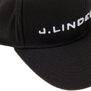 GreenRabbit Golf, J. Lindeberg, Colton Cap Flexi Twill Black, Cap - GreenRabbit Golf GOLFFASHION & LIFESTYLE