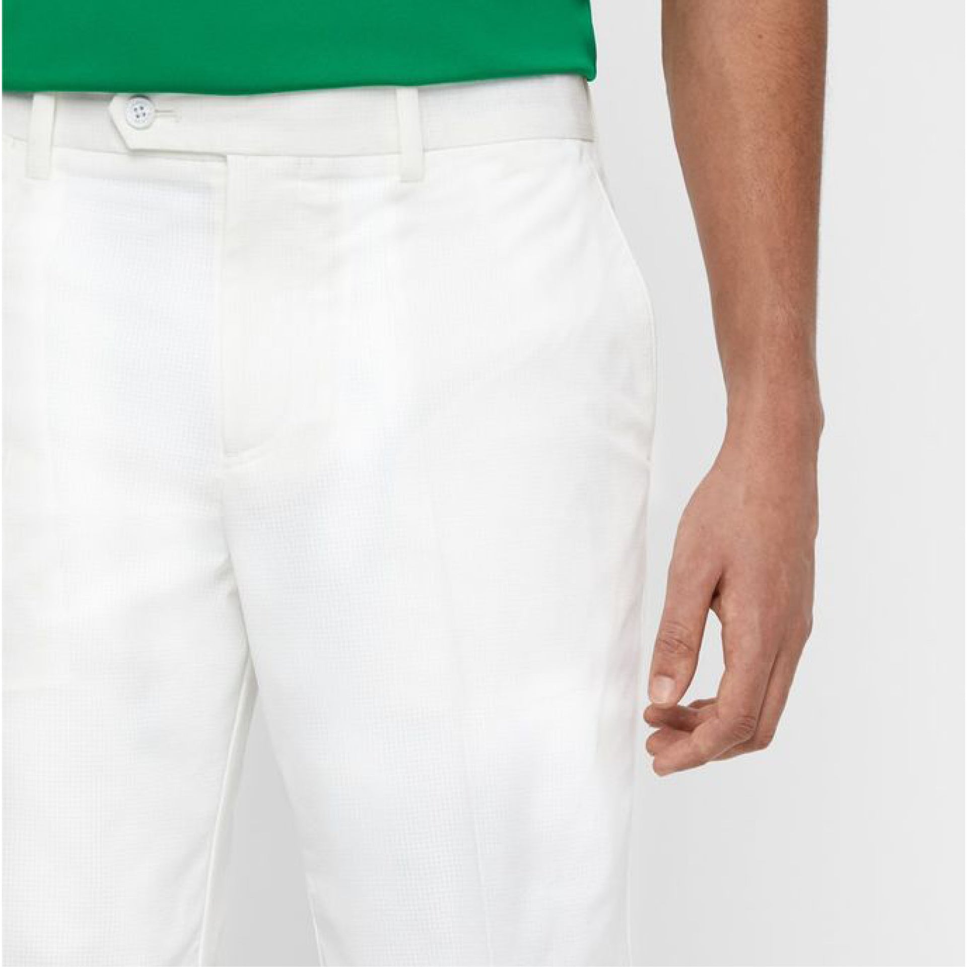 GreenRabbit Golf, J. Lindeberg, M Vent Short White, Shorts - GreenRabbit Golf GOLFFASHION & LIFESTYLE