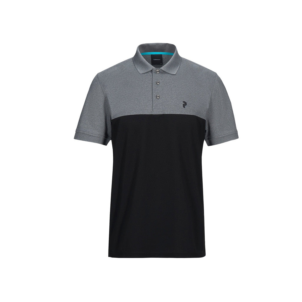 GreenRabbit Golf, Peak Performance, Spin Polo Herren-Shirt Black, Shirt - GreenRabbit Golf GOLFFASHION & LIFESTYLE