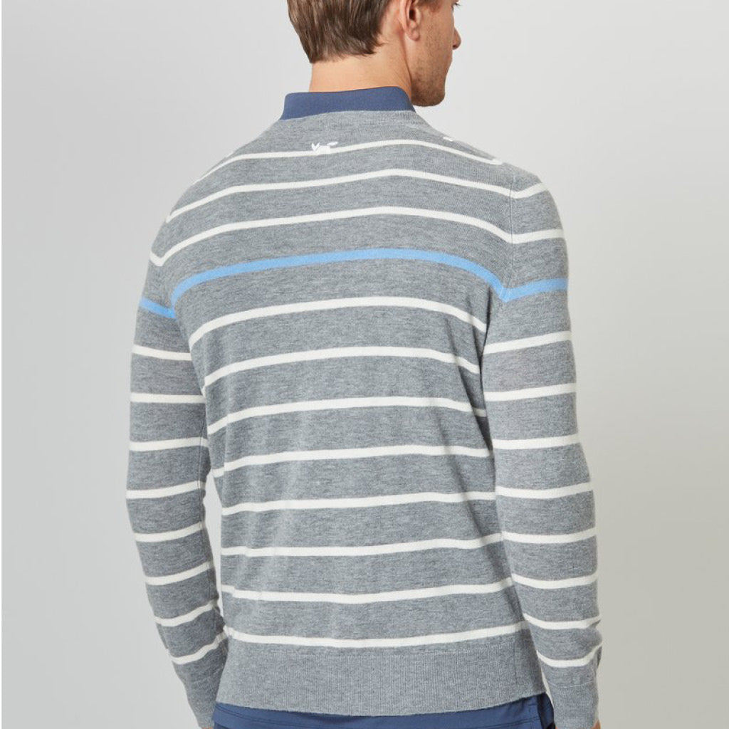 GreenRabbit Golf, Wolsey, Pop Brenton Crew Total Eclipse, Sweater - GreenRabbit Golf GOLFFASHION & LIFESTYLE