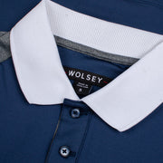 GreenRabbit Golf, Wolsey, Color Block Raglan Polo Total Eclipse, Shirt - GreenRabbit Golf GOLFFASHION & LIFESTYLE