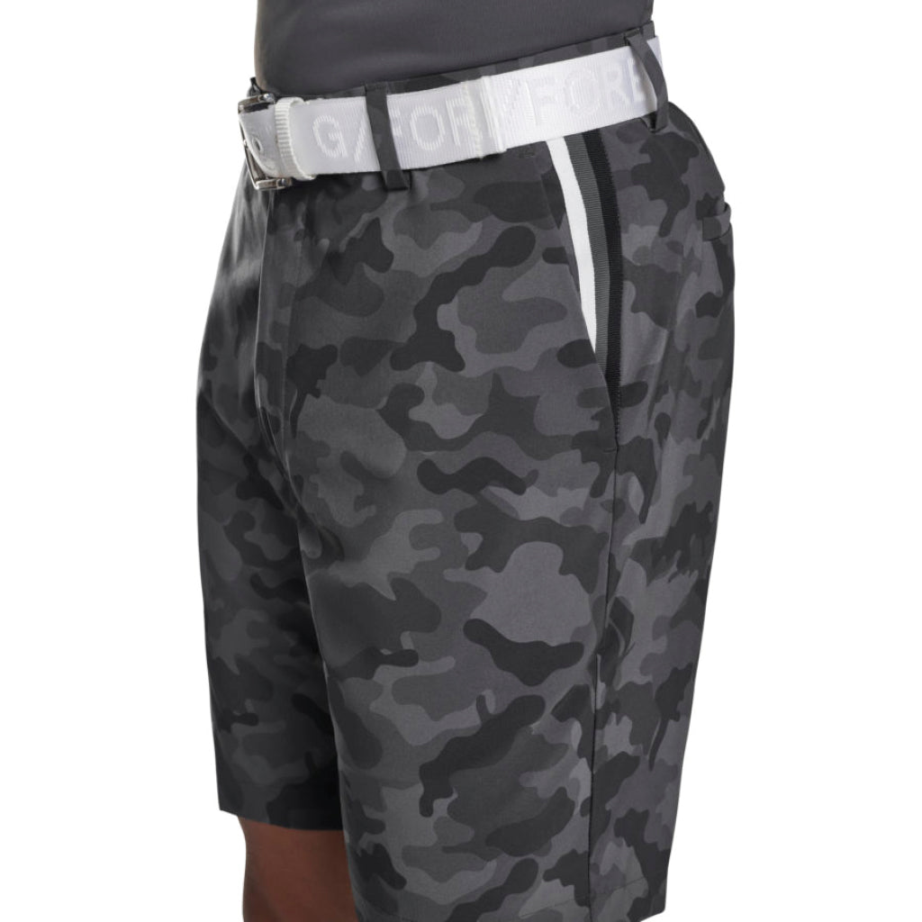 GreenRabbit Golf, G/Fore, MAVERICK HYBRID SHORT CHARCOAL CAMO, Shorts - GreenRabbit Golf GOLFFASHION & LIFESTYLE