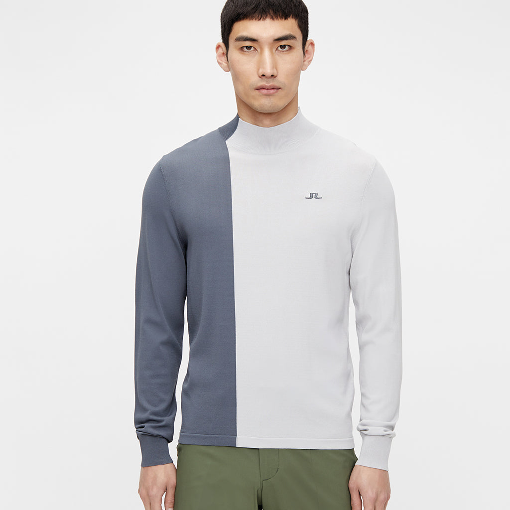 GreenRabbit Golf, J. Lindeberg, Calix Golf Sweater Stone Grey, Sweater - GreenRabbit Golf GOLFFASHION & LIFESTYLE