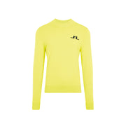 GreenRabbit Golf, J. Lindeberg, Gus Golf Sweater Leaf Yellow, Sweater - GreenRabbit Golf GOLFFASHION & LIFESTYLE