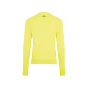 GreenRabbit Golf, J. Lindeberg, Gus Golf Sweater Leaf Yellow, Sweater - GreenRabbit Golf GOLFFASHION & LIFESTYLE