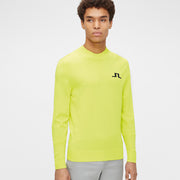 GreenRabbit Golf, J. Lindeberg, Gus Golf Sweater Leaf Yellow, Sweater - GreenRabbit Golf GOLFFASHION & LIFESTYLE
