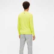 GreenRabbit Golf, J. Lindeberg, Gus Golf Sweater Leaf Yellow, Sweater - GreenRabbit Golf GOLFFASHION & LIFESTYLE