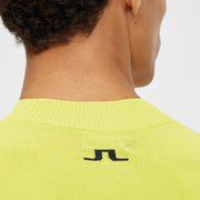 GreenRabbit Golf, J. Lindeberg, Gus Golf Sweater Leaf Yellow, Sweater - GreenRabbit Golf GOLFFASHION & LIFESTYLE