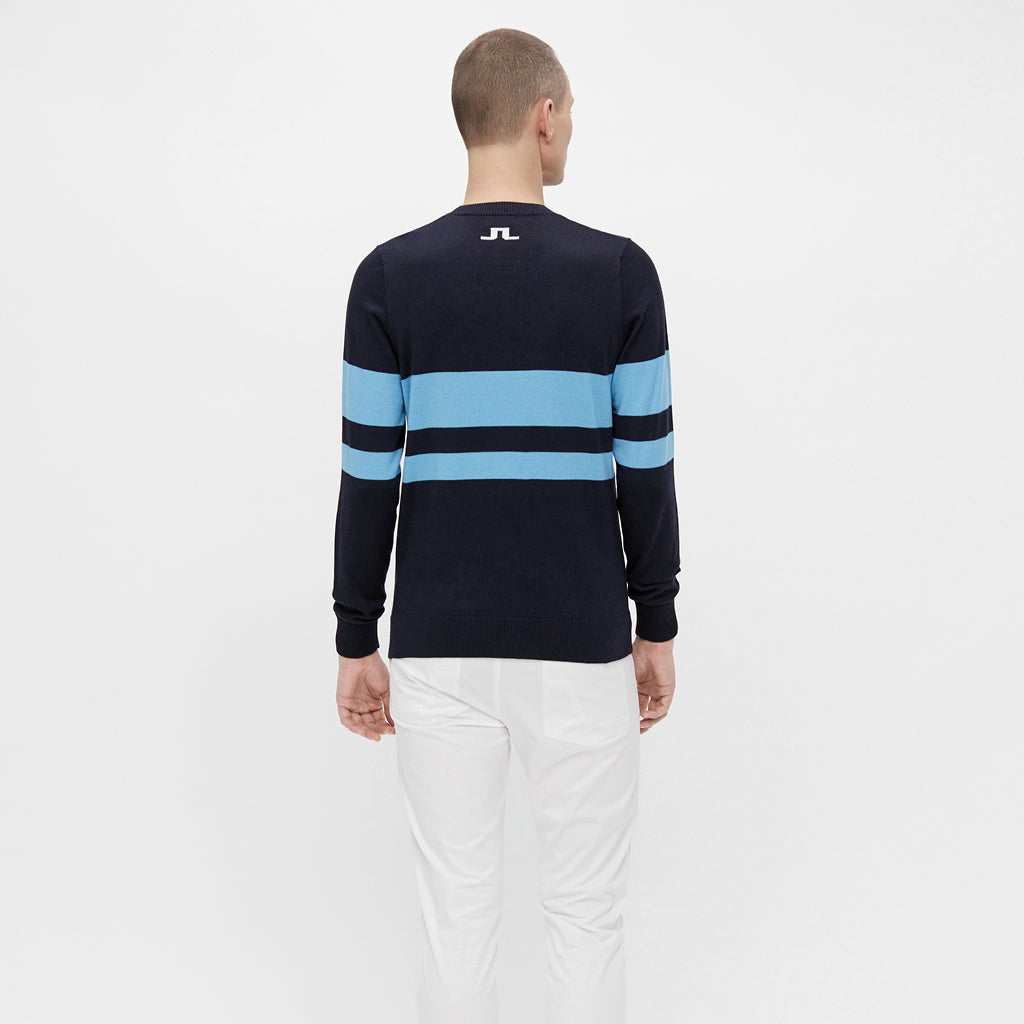 GreenRabbit Golf, J. Lindeberg, Ryan Golf Sweater	JL Navy, Sweater - GreenRabbit Golf GOLFFASHION & LIFESTYLE
