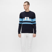 GreenRabbit Golf, J. Lindeberg, Ryan Golf Sweater	JL Navy, Sweater - GreenRabbit Golf GOLFFASHION & LIFESTYLE