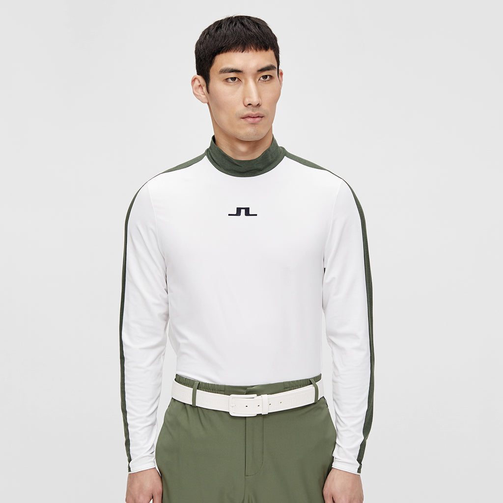 GreenRabbit Golf, J. Lindeberg, Sasha Golf Crew Neck White, Sweater - GreenRabbit Golf GOLFFASHION & LIFESTYLE