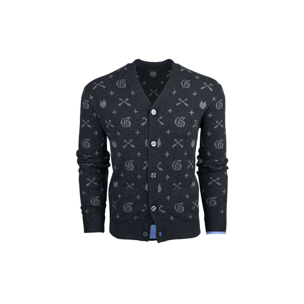GreenRabbit Golf, Greyson, Goat Cardigan Sweater Sheperd, Sweater - GreenRabbit Golf GOLFFASHION & LIFESTYLE