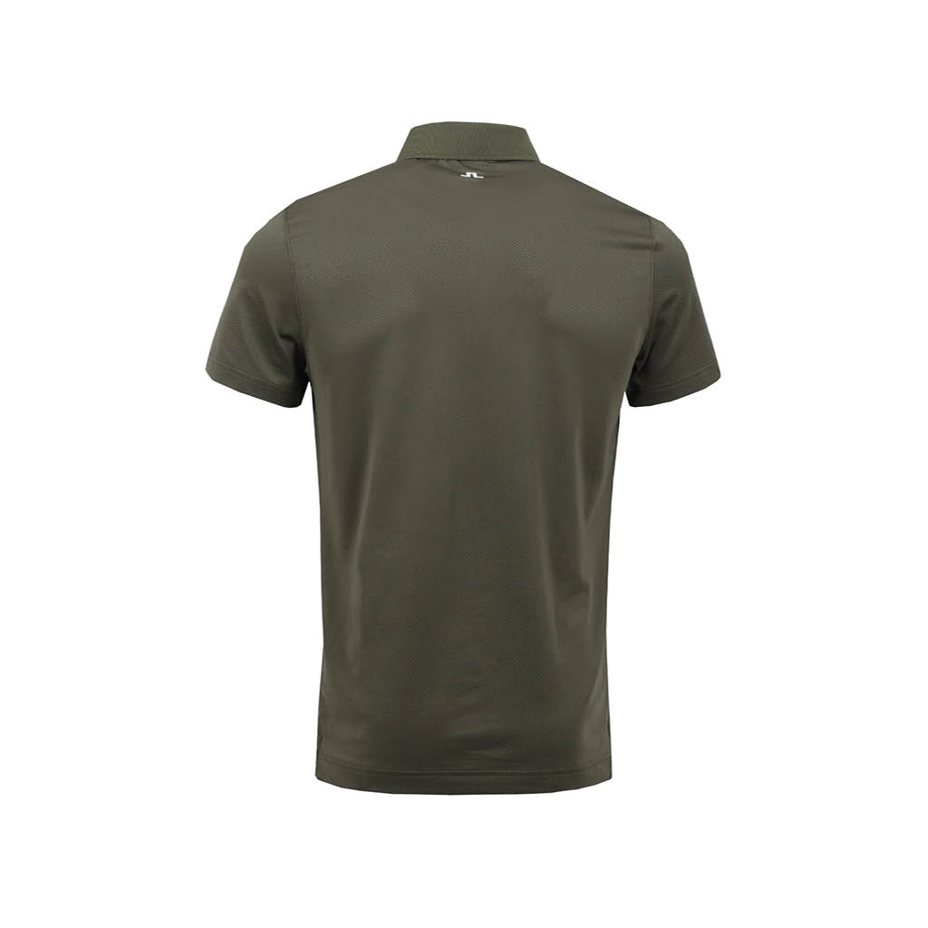 GreenRabbit Golf, J. Lindeberg, Bridge Regular Fit Golf Polo Grape Leaf, Shirt - GreenRabbit Golf GOLFFASHION & LIFESTYLE