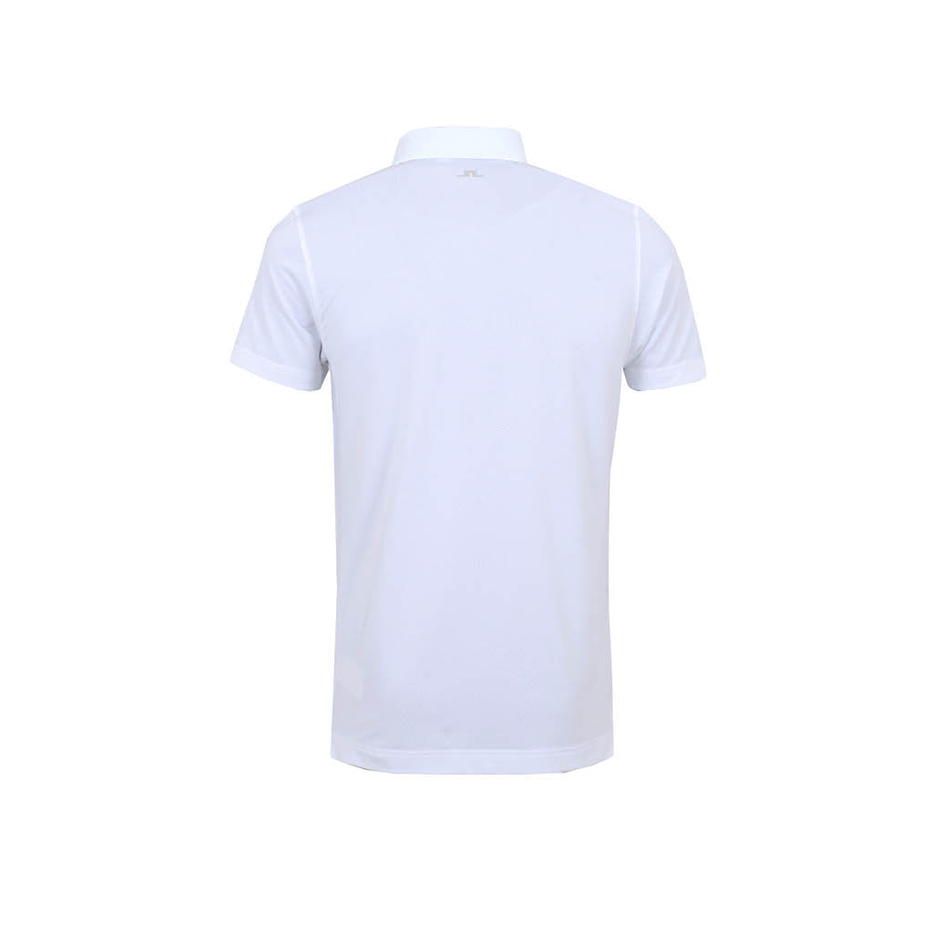 GreenRabbit Golf, J. Lindeberg, Bridge Regular Fit Golf Polo White, Shirt - GreenRabbit Golf GOLFFASHION & LIFESTYLE