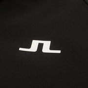 GreenRabbit Golf, J. Lindeberg, Kent Golf Hood Black Melange, Sweater - GreenRabbit Golf GOLFFASHION & LIFESTYLE