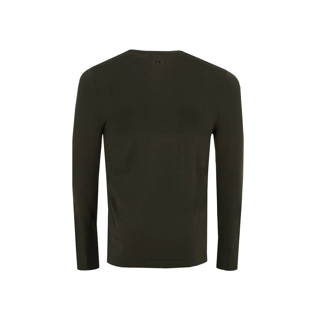 GreenRabbit Golf, J. Lindeberg, Marcus Zipped Golf Sweater Grape Leaf, Sweater - GreenRabbit Golf GOLFFASHION & LIFESTYLE