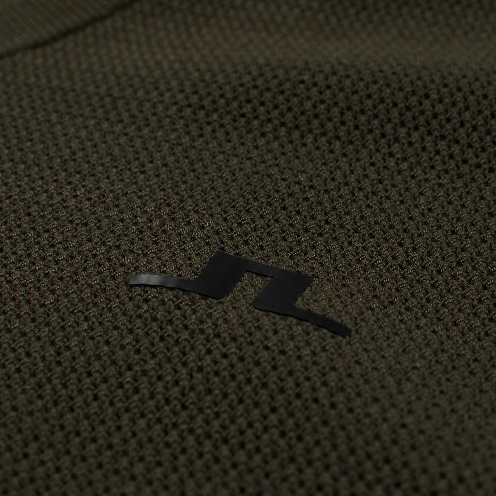 GreenRabbit Golf, J. Lindeberg, Marcus Zipped Golf Sweater Grape Leaf, Sweater - GreenRabbit Golf GOLFFASHION & LIFESTYLE