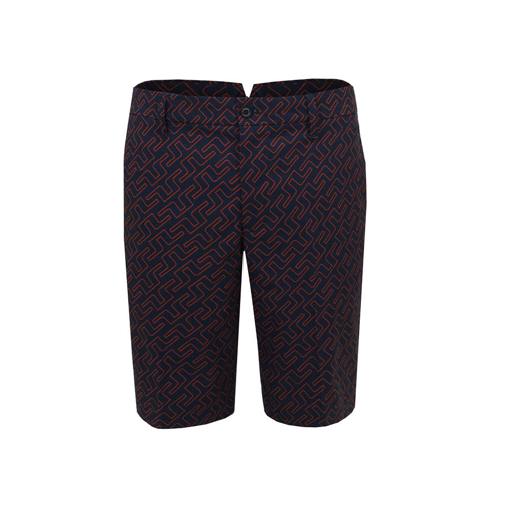 GreenRabbit Golf, J. Lindeberg, Tim Golf Shorts Navy Blazer Bridge Monogram, Shorts - GreenRabbit Golf GOLFFASHION & LIFESTYLE