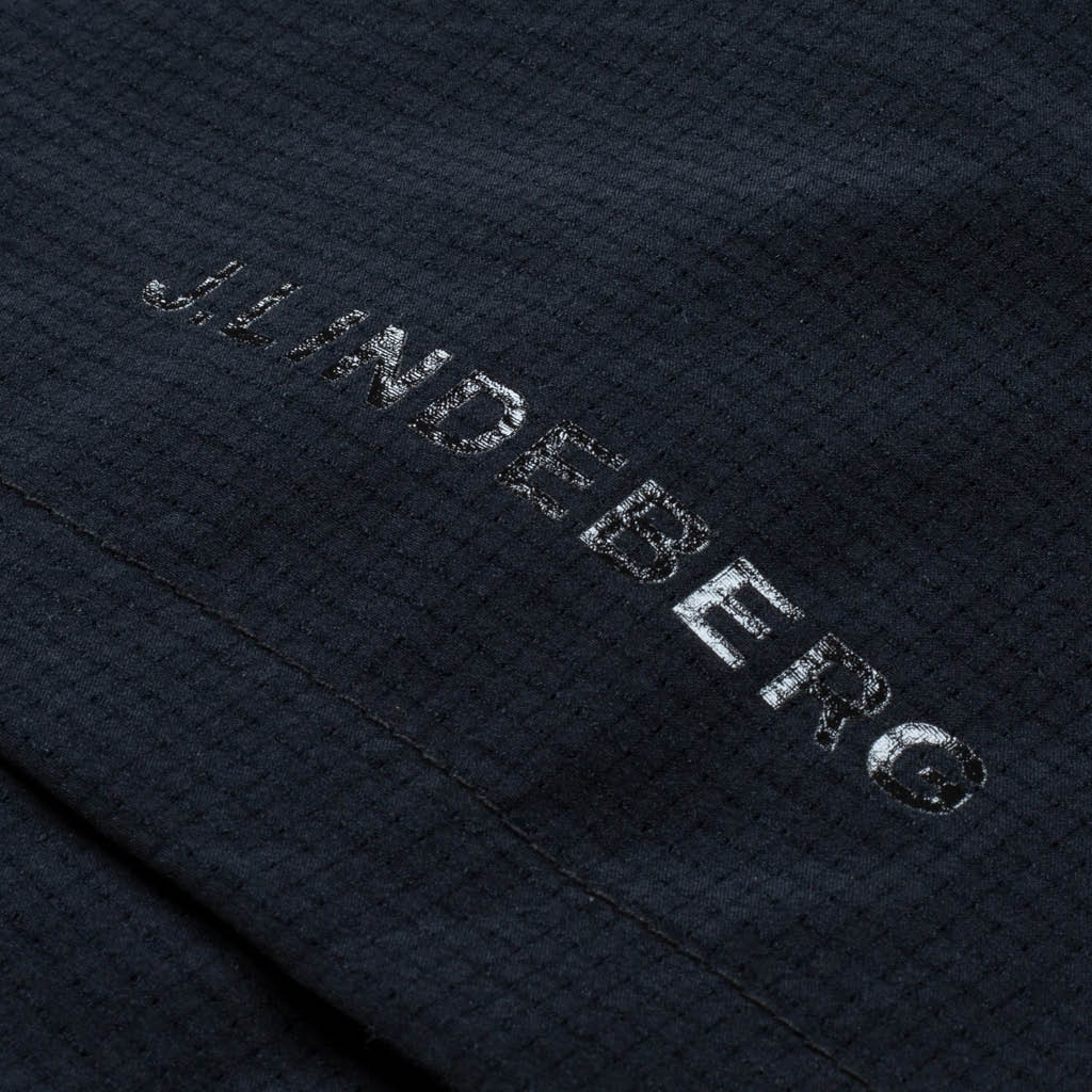 GreenRabbit Golf, J. Lindeberg, Vent Reg Fit Golf Shirt Black, Shirt - GreenRabbit Golf GOLFFASHION & LIFESTYLE