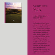 GreenRabbit Golf, The Golfers Journal, The Golfers Journal No. 19, Magazin - GreenRabbit Golf GOLFFASHION & LIFESTYLE