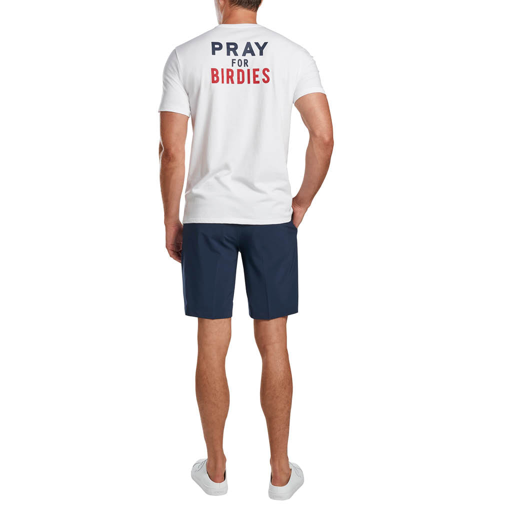 GreenRabbit Golf, G/Fore, MENS PRINTED TEE PRAY FOR BIRDIE SNOW, Shirt - GreenRabbit Golf GOLFFASHION & LIFESTYLE