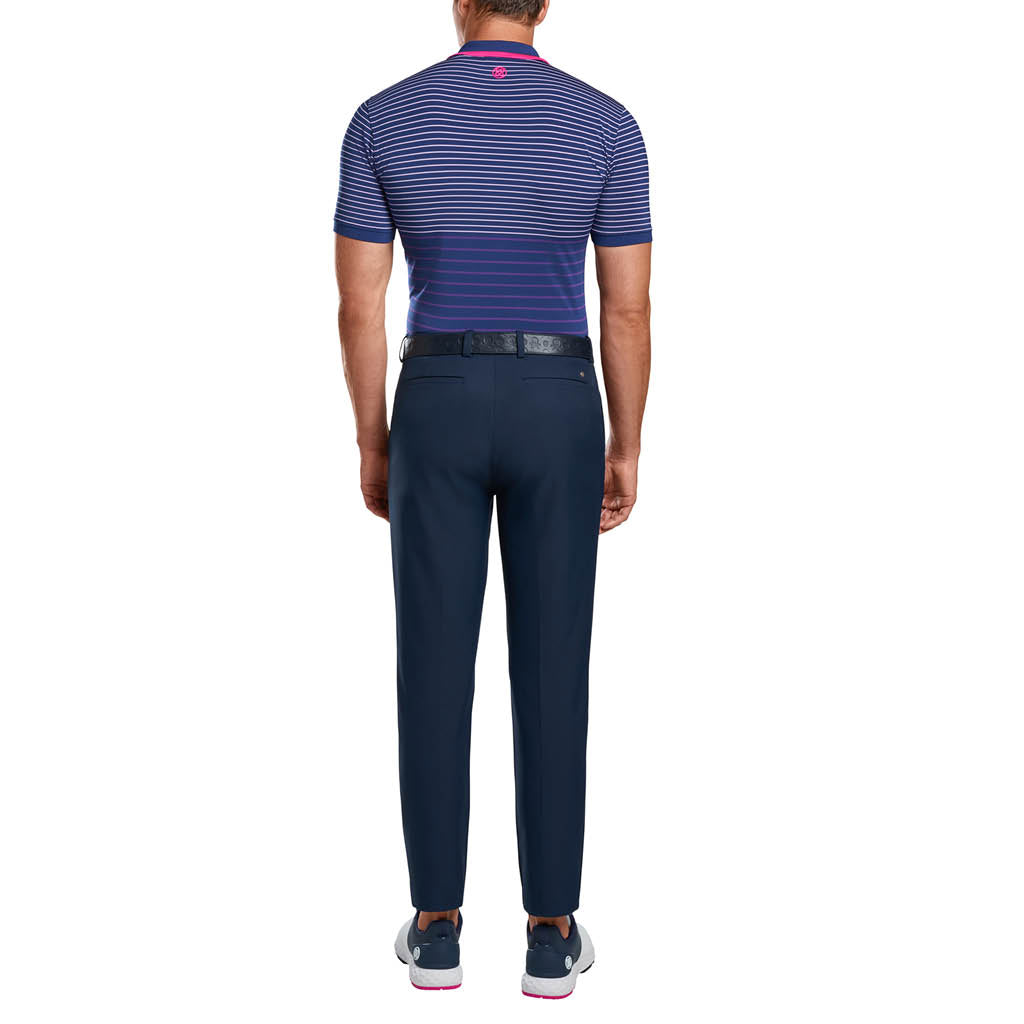 GreenRabbit Golf, G/Fore, 2 TONE STRIPE POLO BLUEPRINT, Shirt - GreenRabbit Golf GOLFFASHION & LIFESTYLE