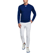 GreenRabbit Golf, G/Fore, LONG SLEEVE CREW NECK SWEATER BLUEPRINT, Sweater - GreenRabbit Golf GOLFFASHION & LIFESTYLE