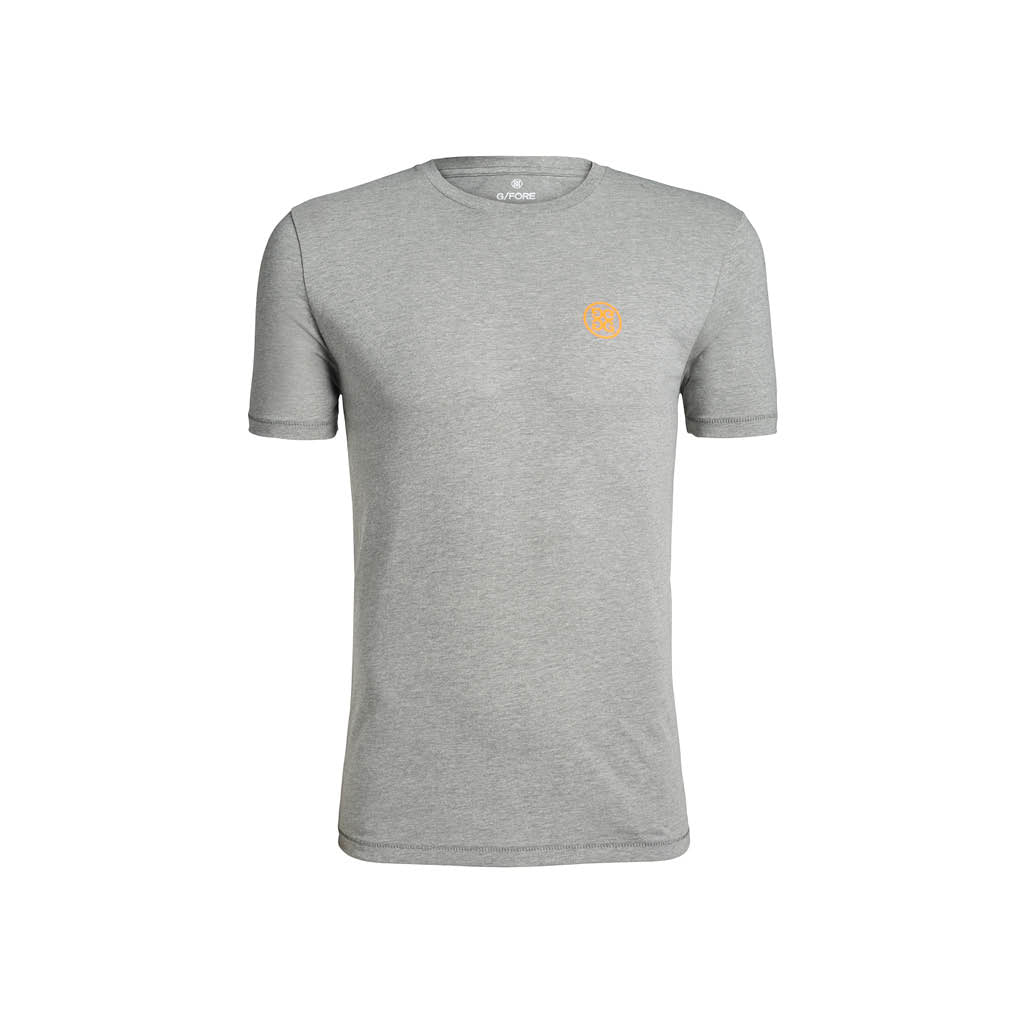 GreenRabbit Golf, G/Fore, MENS PRINTED TEE LIGHT HEATHER GREY, Shirt - GreenRabbit Golf GOLFFASHION & LIFESTYLE