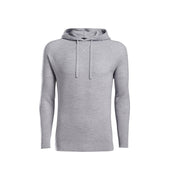 GreenRabbit Golf, G/Fore, MERINO WOOL WAFFLE PULLOVER LIGHT HEATHER GREY, Sweater - GreenRabbit Golf GOLFFASHION & LIFESTYLE