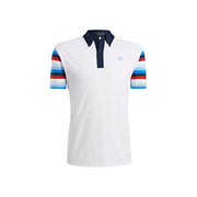 GreenRabbit Golf, G/Fore, OFFSET STRIPE POLO SNOW, Shirt - GreenRabbit Golf GOLFFASHION & LIFESTYLE