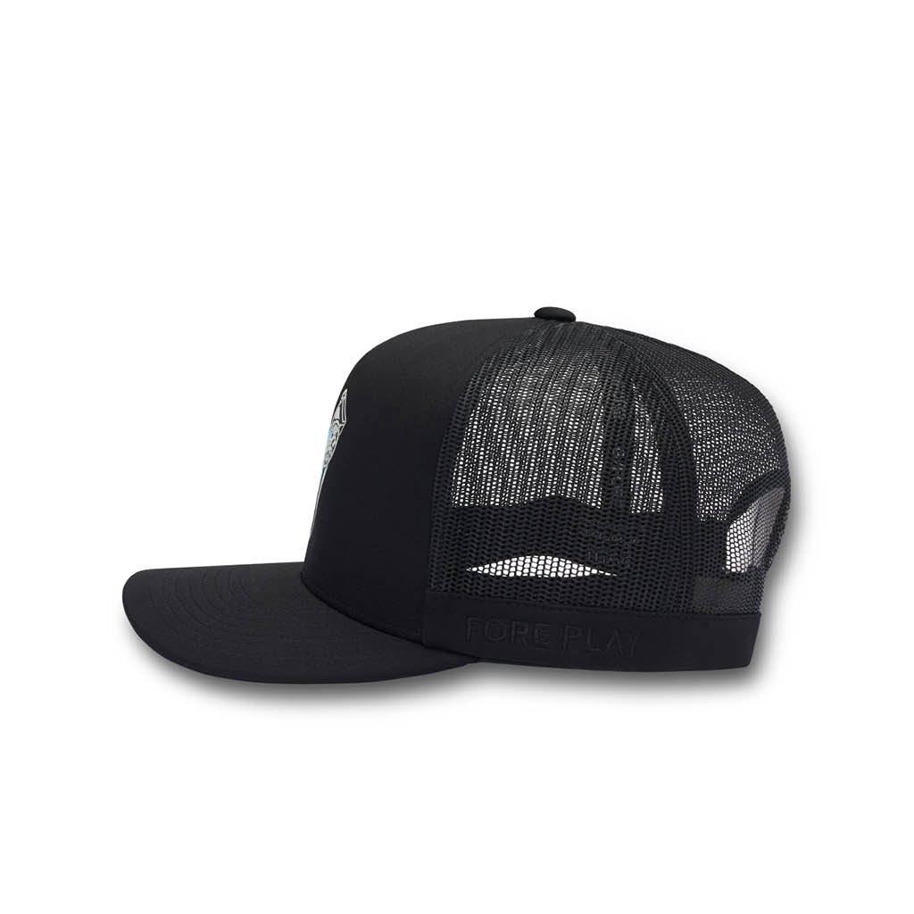 GreenRabbit Golf, G/Fore, PULL THE PIN TRUCKER ONYX, Cap - GreenRabbit Golf GOLFFASHION & LIFESTYLE