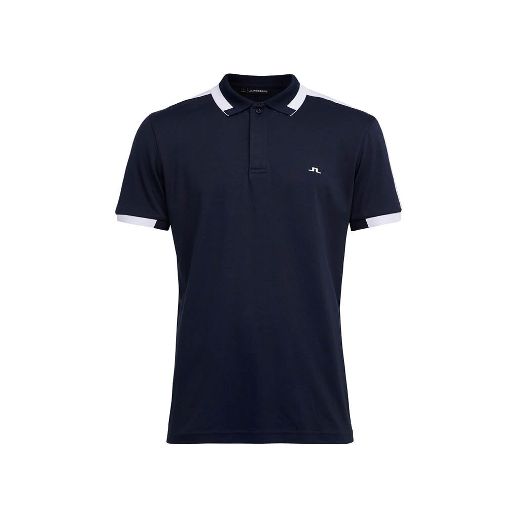 GreenRabbit Golf, J. Lindeberg, Rogan Polo Shirt JL Navy, Shirt - GreenRabbit Golf GOLFFASHION & LIFESTYLE