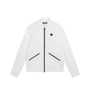 GreenRabbit Golf, J. Lindeberg, J. Lindeberg DIAMOND TECH BOMBER White, Sweater - GreenRabbit Golf GOLFFASHION & LIFESTYLE