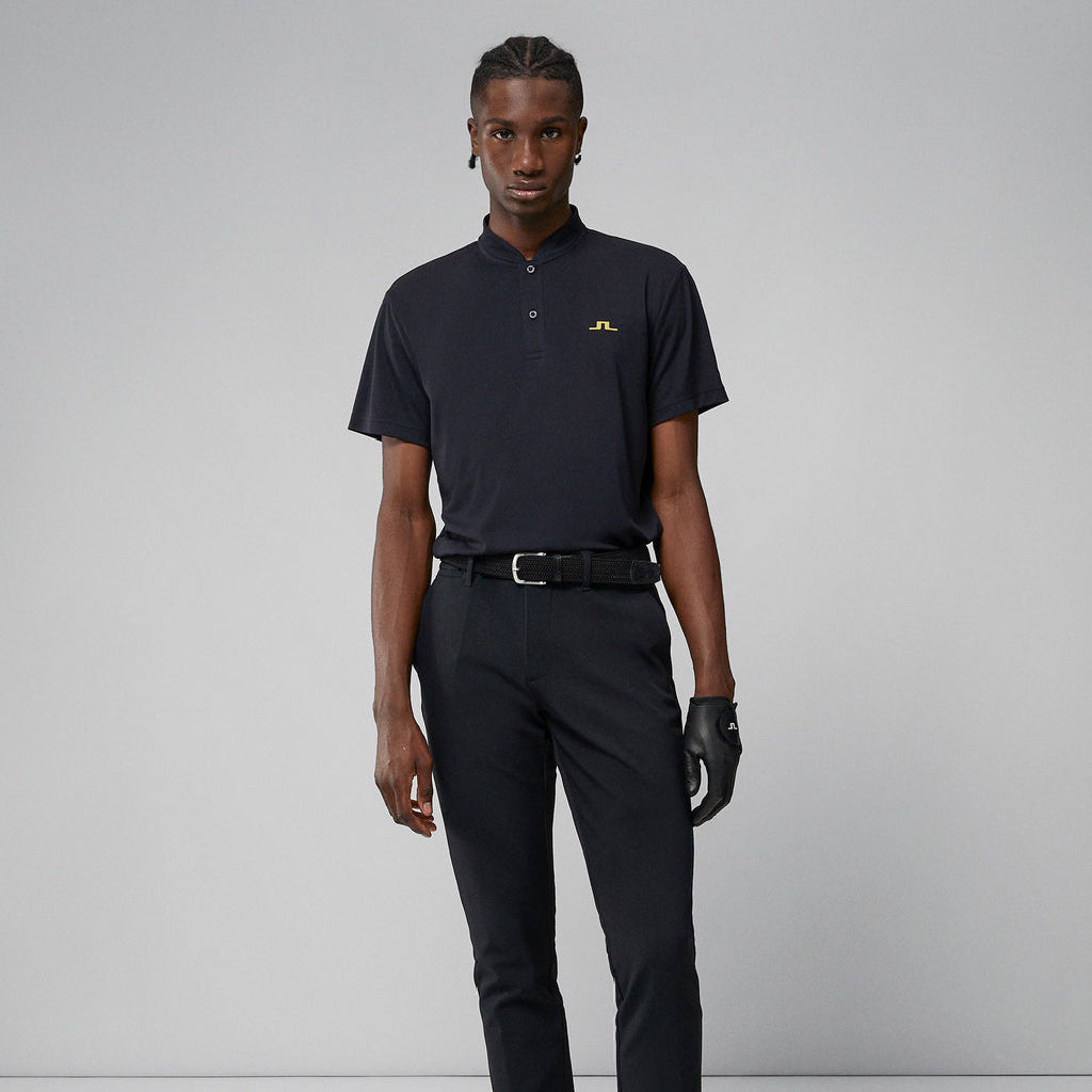 GreenRabbit Golf, J. Lindeberg, J. Lindeberg Bode Regular Fit Polo Black, Shirt - GreenRabbit Golf GOLFFASHION & LIFESTYLE
