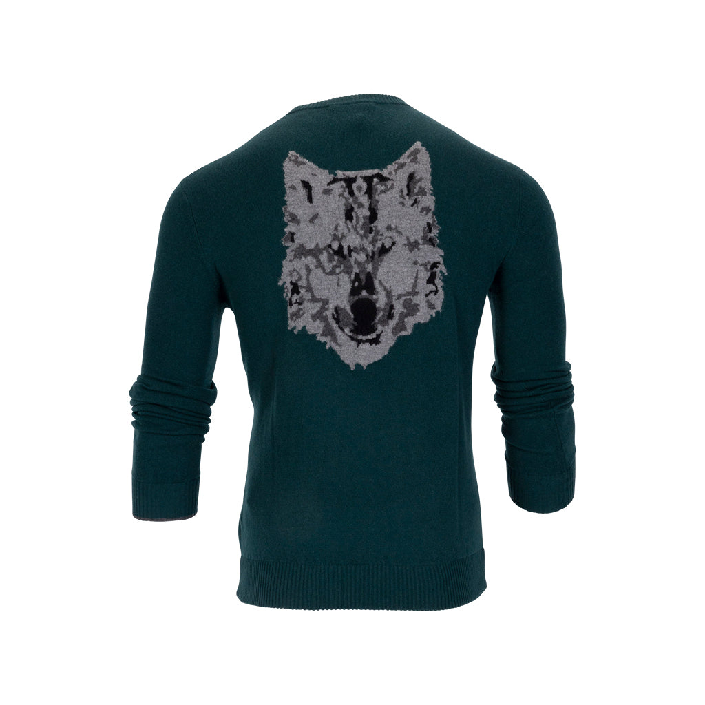 GreenRabbit Golf, Greyson, GREYSON ALPHA WOLF TOMAHAWK SWEATER FOREST, Sweater - GreenRabbit Golf GOLFFASHION & LIFESTYLE