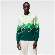 GreenRabbit Golf, J. Lindeberg, J. Lindeberg Ron Knitted Shirt Rain Forest, Sweater - GreenRabbit Golf GOLFFASHION & LIFESTYLE