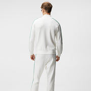 GreenRabbit Golf, J. Lindeberg, J. Lindeberg Robin Knitted Sweater Bridge Stripe Patchwork, Sweater - GreenRabbit Golf GOLFFASHION & LIFESTYLE