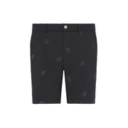 GreenRabbit Golf, Original Penguin, ORIGINAL PENGUIN SPACE DYED PETE EMBROIDERED SHORT CAVIAR, Shorts - GreenRabbit Golf GOLFFASHION & LIFESTYLE