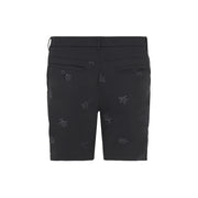 GreenRabbit Golf, Original Penguin, ORIGINAL PENGUIN SPACE DYED PETE EMBROIDERED SHORT CAVIAR, Shorts - GreenRabbit Golf GOLFFASHION & LIFESTYLE