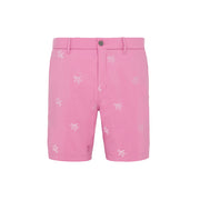 GreenRabbit Golf, Original Penguin, ORIGINAL PENGUIN SPACE DYED PETE EMBROIDERED SHORT ROSE BOUQUET, Shorts - GreenRabbit Golf GOLFFASHION & LIFESTYLE