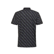 GreenRabbit Golf, Original Penguin, ORIGINAL PENGUIN SS SWINGING PETE NOVELTY PRINT CAVIAR, Shirt - GreenRabbit Golf GOLFFASHION & LIFESTYLE