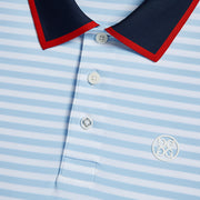 GreenRabbit Golf, G/Fore, G/FORE STAPLE STRIPE TECH JERSEY POLO SNOW, Shirt - GreenRabbit Golf GOLFFASHION & LIFESTYLE