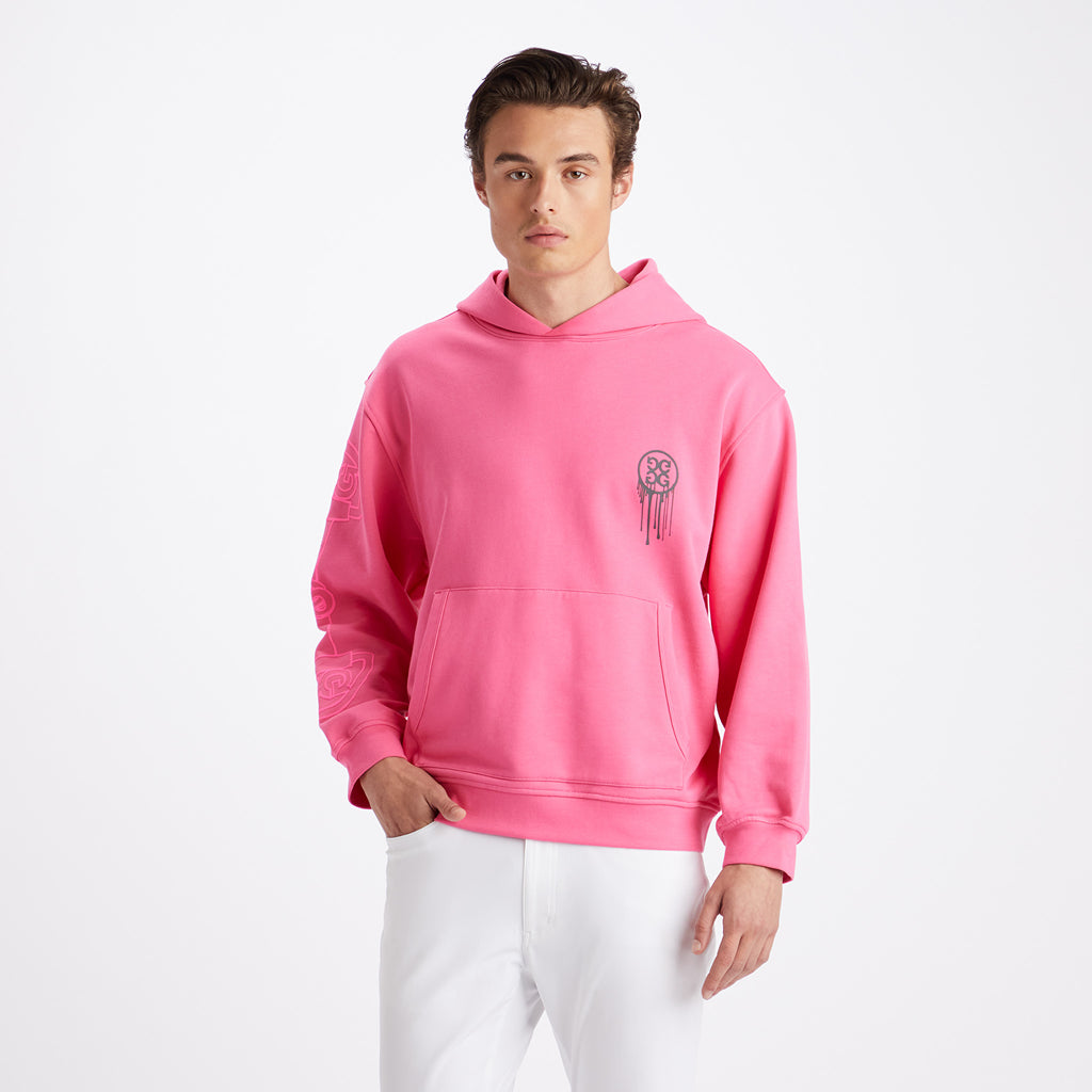 GreenRabbit Golf, G/Fore, G/FORE BIRDIES PULLOVER HOODIE AZALEA, Sweater - GreenRabbit Golf GOLFFASHION & LIFESTYLE