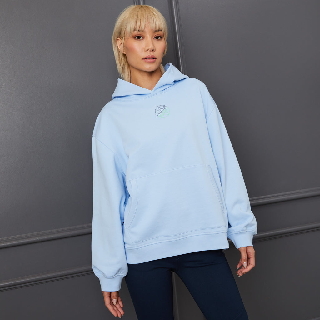 GreenRabbit Golf, G/Fore, G/FORE WORLDWIDE STATEMENT PULLOVER HOODIE SKY, Sweater - GreenRabbit Golf GOLFFASHION & LIFESTYLE