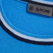 GreenRabbit Golf, G/Fore, G/FORE CREWNECK SWEATER CERULEAN, Sweater - GreenRabbit Golf GOLFFASHION & LIFESTYLE