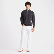 GreenRabbit Golf, G/Fore, G/FORE V NECK QUARTER ZIP SWEATER DARK CHARCOAL HEATHER, Sweater - GreenRabbit Golf GOLFFASHION & LIFESTYLE